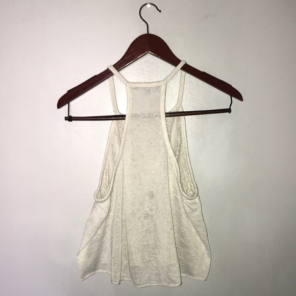 NWOT AE Crochet Crop Tank - Picture 4 of 7